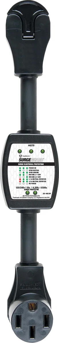 44270 – SOUTHWIRE Surge Protector, Use To Identify Faulty Park Power Plus Offers Surge Protection/ Analyze Circuits T...